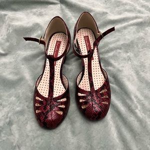 B.A.I.T. Snakeskin Heels
